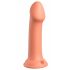 Dillio Grote Held - siliconen dildo met zuignap (17cm) - oranje