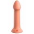 Dillio Grand Héros - godemichet en silicone avec ventouse (17cm) - orange