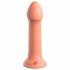 Dillio Big Hero - Saugnapf-Silikon-Dildo mit Eichel (17cm) - Orange