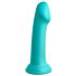 Dillio Big Hero - Suction Cup Silicone Dildo (17cm) - Turquoise