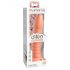 Dillio Wild Thing - Suction Cup Textured Dildo (19cm) - Orange