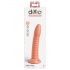 Dillio Wild Thing - Suction Cup Textured Dildo (19cm) - Orange