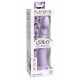 Dillio Slim Seven - Suction Cup Stimulator Dildo (20cm) - Purple