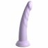 Dillio Slim Seven - Stimulacijski dildo z objemko (20 cm) - vijolične barve