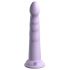 Dillio Slim Seven - Suction Cup Stimulator Dildo (20cm) - Purple