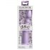 Dillio Slim Seven - suction cup stimulating dildo (20cm) - purple