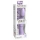 Dillio Super Eight - Suction Cup Silicone Dildo (21cm) - Purple