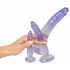 Crystal Clear - Anal Trainer Dildo Set - 3pcs (Transparent-Blue)