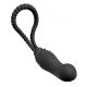 Black Velvet Perfect Fit - Strapless Strap-on Dildo (Black)