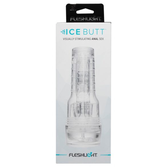 Fleshlight Ice Butt - sztuczny masturbator tyłka (półprzezroczysty)