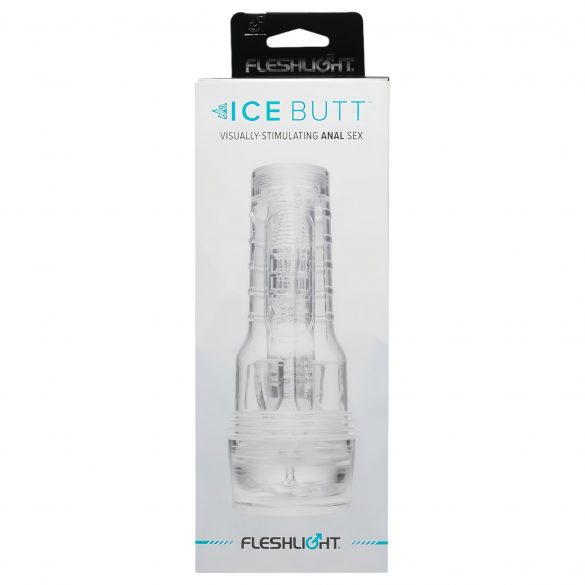 Fleshlight Ice Hintern - künstlicher Po-Masturbator (transparent)