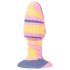 You2Toys - Colorful Silicone Anal Dildo