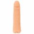 Nature Skin - Guaina per pene e figa artificiale 2in1 - 23 cm (naturale)