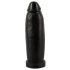 Realistixxx Giant - dildo uriaș - 30 cm (negru)