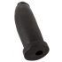 Realistixxx Real Giant - gig dildo - 30 cm (črno)