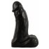 Realistixxx Real Giant - giga dildo z jądrami - 22 cm (czarny)