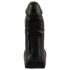 Realistixxx Real Giant - giga dildo z jądrami - 22 cm (czarny)