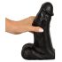 Realistixxx Real Giant - dildo testicolo giga - 22 cm (nero)