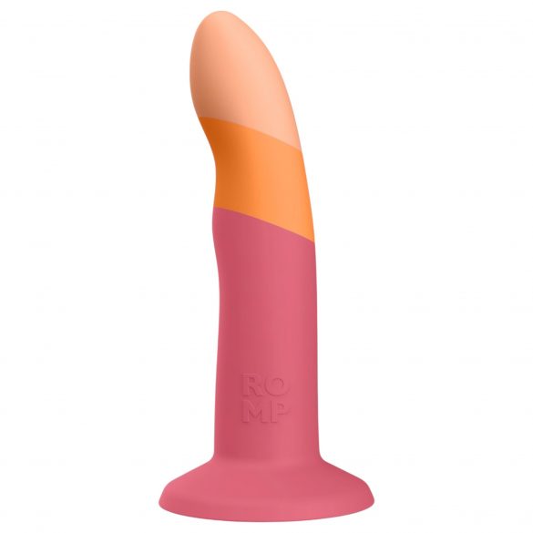 ROMP Dizi - Flexibler Silikondildo (Pink-Orange)