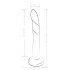 Dildo in silicone flessibile ROMP Dizi (rosa-arancione)