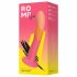 ROMP Dizi - Flexibler Silikondildo (Pink-Orange)