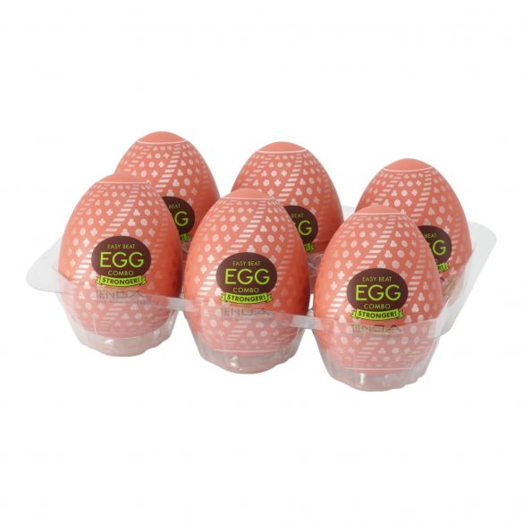 TENGA Egg Combo Stronger - œuf masturbateur (6 pièces)