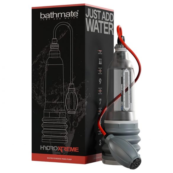 Bathmate HydroXtreme8 - hidropumpis (caurspīdīgs)