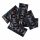 EXS Black - Black Latex Condoms (100 pcs)