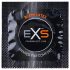 EXS Black - latex condom - black (100 pcs)