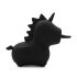 Unihorn Wild Spirit - Rechargeable Unicorn Clitoral Stimulator (Black)