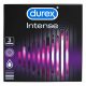 Durex Intense - Preservativi rigati e punteggiati (confezione da 3 pezzi)