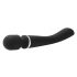 Lonely Lodi - vibrator de masaj 2 în 1 cu acumulator (negru)