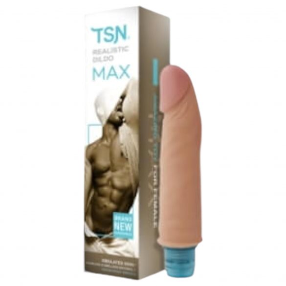 Lonely Max - realistischer Vibrator (17cm) - naturfarben