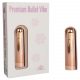 Lonely Gold - Rechargeable, Waterproof Mini Stick Vibrator (Gold)