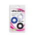 Lonely Stay Hard - peniskring set - gekleurd (3-delig)