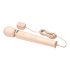 le Wand - exklusiver, netzbetriebener Massage-Vibrator (beige)