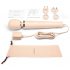 le Wand - exklusiver, netzbetriebener Massage-Vibrator (beige)