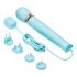 le Wand - exclusieve, bekabelde massage vibrator (blauw)