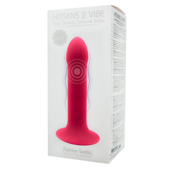 Hitsens 2 - vibrator z nastavljivimi nogami in želodom, ki ga je mogoče ponovno napolniti (roza)