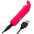 Happyrabbit Bullet - oplaadbare konijnenvibrator (roze)