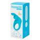 Inel vibrator pentru penis Happyrabbit - cu acumulator (albastru)