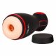 Masturbator cu vibratii si aspiratie WYNE 06, reincarcabil (negru)