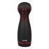 Masturbator cu vibratii si aspiratie WYNE 06, reincarcabil (negru)