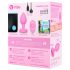 b-vibe coeur - vibromasseur anal rechargeable (rose)