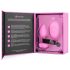 b-vibe heart - rechargeable, remote-controlled anal vibrator (pink)