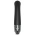 mystim Right on Ron E-Stim - oplaadbaar, electro G-spot vibrator (zwart)