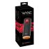 WYNE 07 - Rechargeable Vibrating Suction Masturbator (Black)