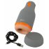 Rebel - Waterproof Gripping Masturbator (Natural Grey)