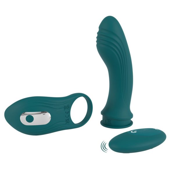 Alegerea Cuplurilor - Vibrator 3 în 1 variabil (turcoaz)