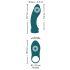 Choix des Couples - Vibromasseur 3-en-1 (turquoise)